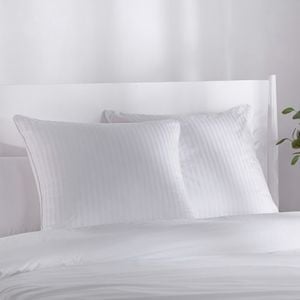 Dreamaker Cotton Sateen Euro Pillow Protector - Twin Pack