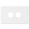 DETA X6 Two Gang Switch Plate Cover