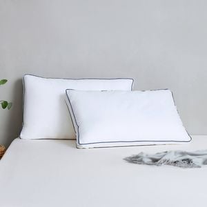 Dreamaker Sleep Form High & Firm Profile Standard Pillow Twin Pack 43 X 68cm With 5cm Gusset
