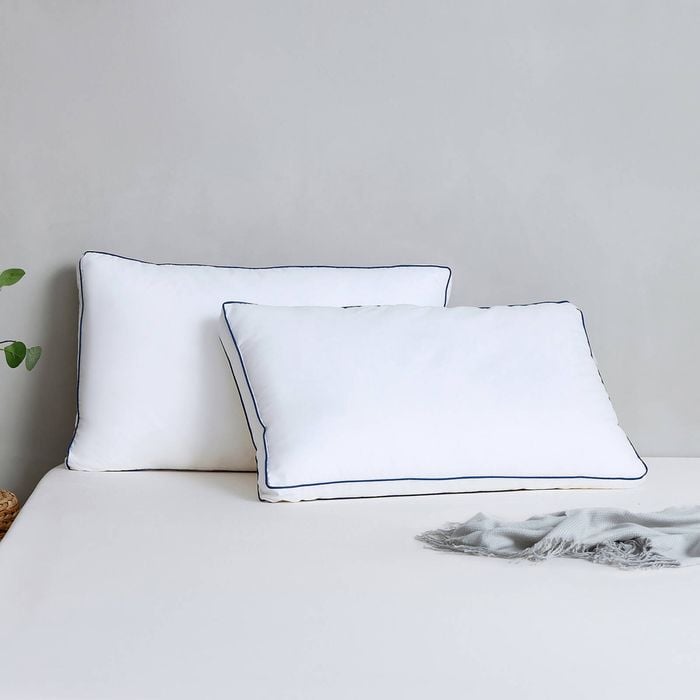 Dreamaker Sleep Form High & Firm Profile Standard Pillow Twin Pack 43 X 68cm With 5cm Gusset