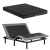 Artiss King Size Adjustable Bed Frame With Giselle Cooling Gel-infused Mattress