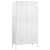 vidaXL Wardrobe White 90x50x180 cm