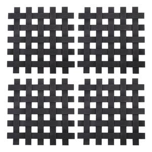 4PK Appetito Silicone Lattice Heat Resistant Trivet 17.5x17.5cm