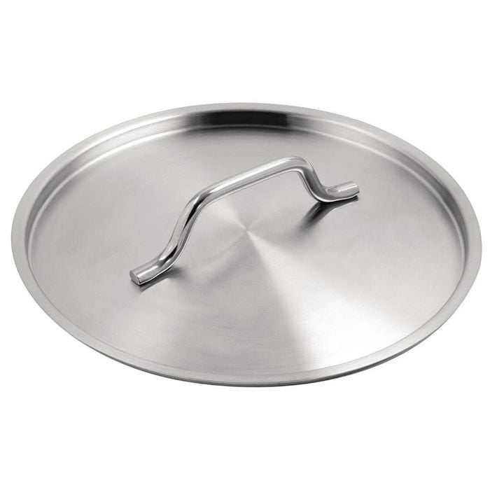 Vogue Saucepan Lid Stainless Steel 240mm Kitchen Cookware Accessory
