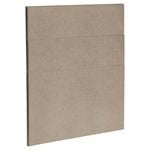 Kaboodle 600mm Raw Board Modern 3 Drawer Panels