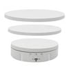 Tooleroo Electric 360 Rotating Product Display Stand White for Merchandise Video