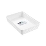 Boxsweden 34.5 x 25 x 6.5cm Large White Kept Organiser Tray