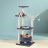 i.Pet 110cm Cat Tree Wooden Cat Tower