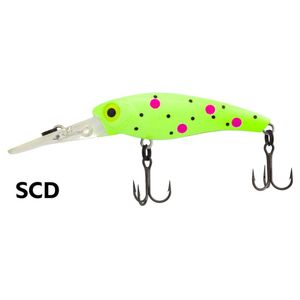 Zerek Tango Shad 50mm Hard Body Floating Fishing Lure SCD