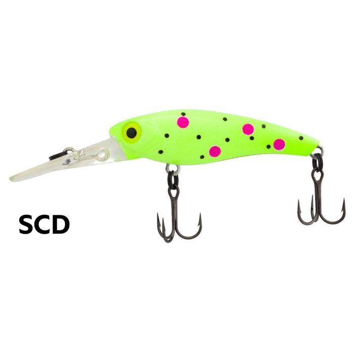 Zerek Tango Shad 50mm Hard Body Floating Fishing Lure SCD