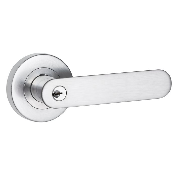 Lemaar Satin Chrome Metz Entrance Set