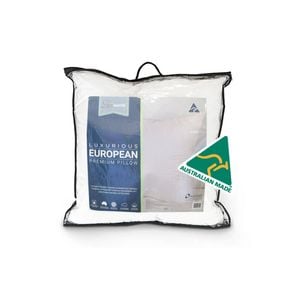 Bloomington LoftMaster Luxurious Cotton Cover Premium European Pillow 65 x 65 cm