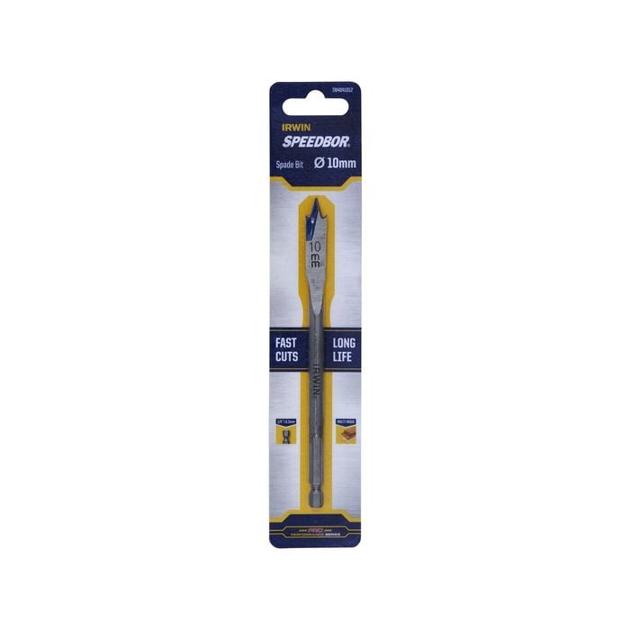 IRWIN 10mm Blue Groove Spade Bit