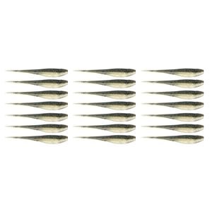 3x 7PK 3.75 In Rapala Crush City The Jerk Soft Plastic Minnow Lures - Baitfish