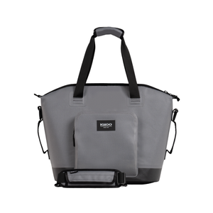 IGLOO 24 Can Carbonite Grey Soft Cooler Tote