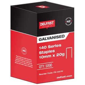 Delfast 10mm 140 Series Staples 5000pk