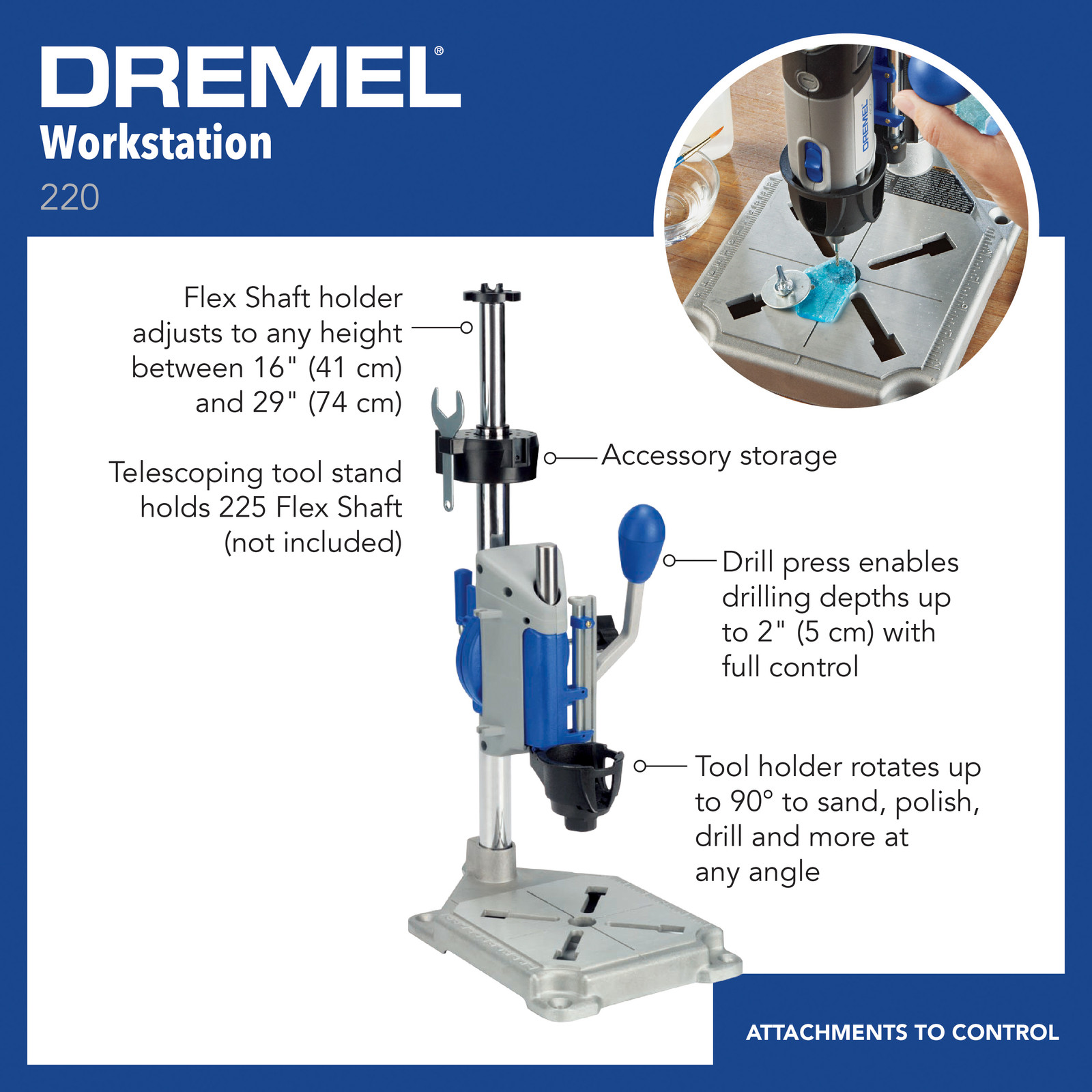 Dremel drill press vise discount