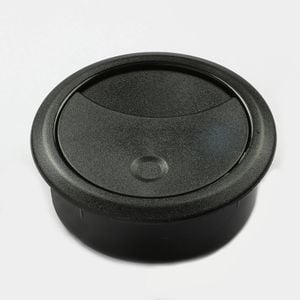 Hafele 60mm Black Cable Port - 1 Pack