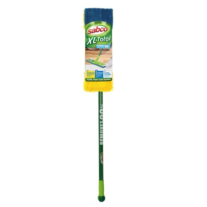 Sabco XL Total Microfibre Mop With Antibacterial Wet Pad