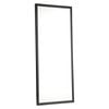 Metlam Australia 450mm x 1000mm Designer Black Framed Mirror
