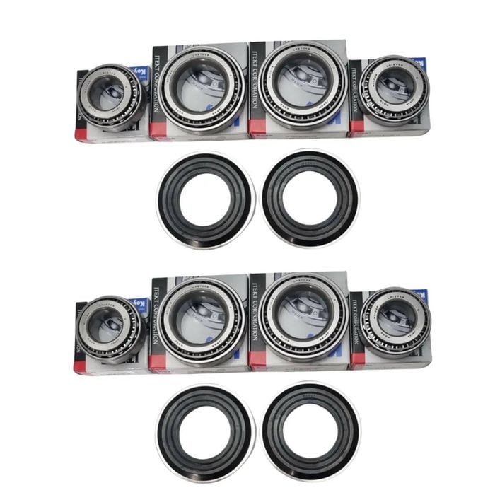 4x Wheel Bearing Kits for selected Kara Kar Double Axle Float | LM67048/10 LM12749/10