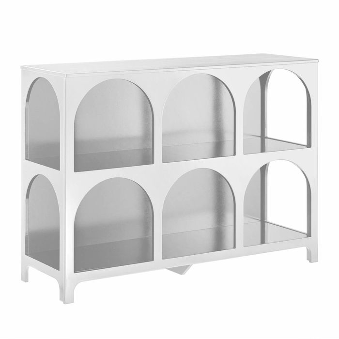 Hope Open Shelf Display Unit 3 x 2 Tier White - Bunnings Australia