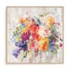 Artey | Sun Drenched Bouquet Autumn - Framed Canvas - Natural Frame - 64 x 64cm