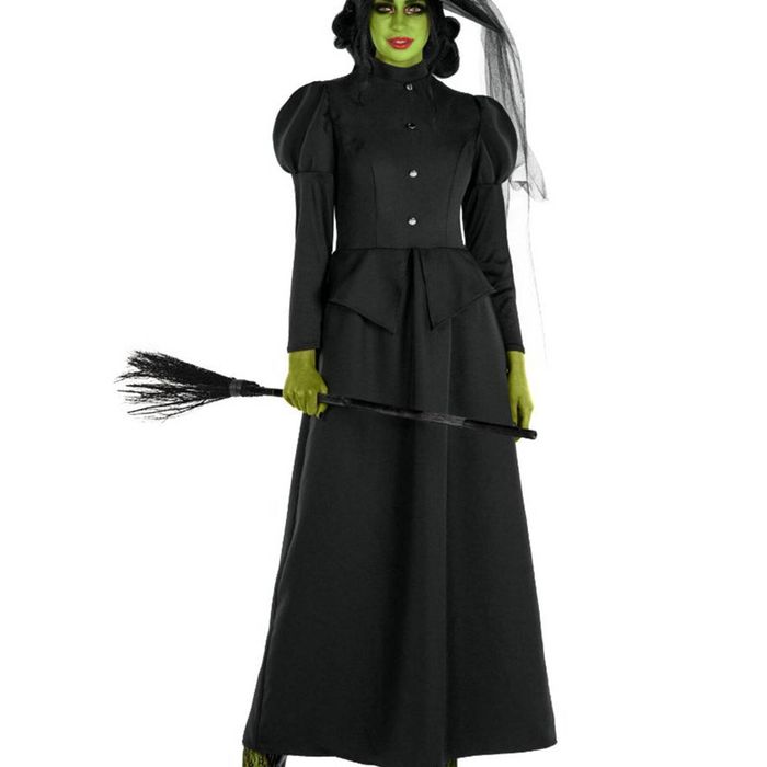 Classic Black Wicked Witch Plus Size Womens Halloween Costume - Large