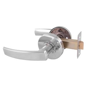 Gainsborough Bright Chrome Bailey Privacy Leverset
