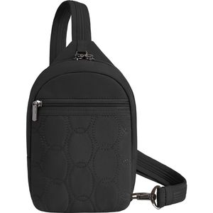 Travelon Runways Anti-Theft Small Sling Bag in Black