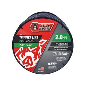 Full Boar 2.0mm x 360m Twisted Profile Trimmer Line     