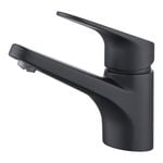 Mondella Cadenza 35mm Matte Black Lever Handle Basin Mixer WELS 5 Star 6L/min