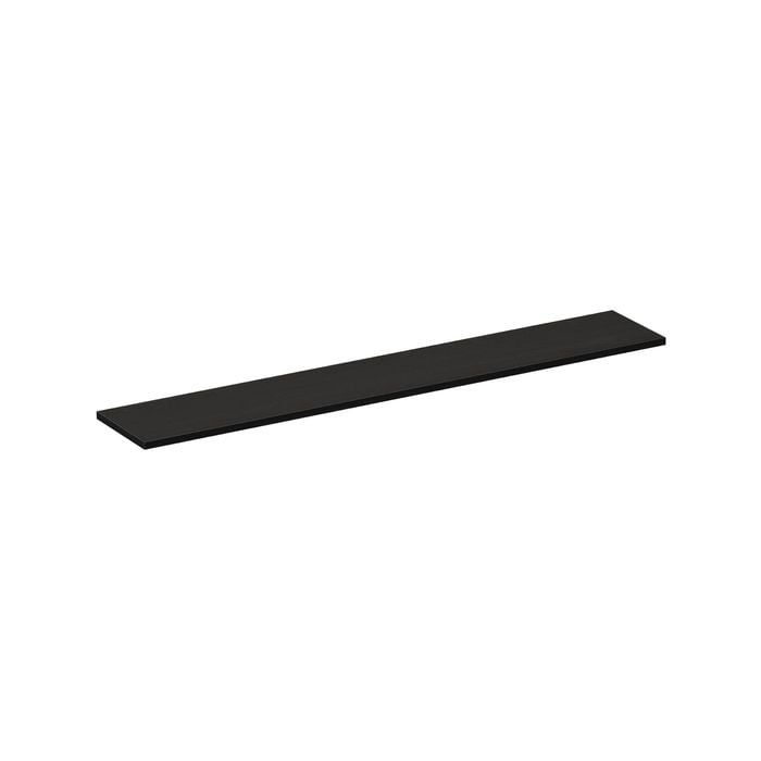 Flexi Storage Home Solutions 1200 x 16 x 200mm Black Oak Shelf