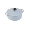 Chasseur Macaron Casserole Duck Egg 24cm Blue  - Duck Egg Blue