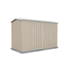 Absco Sheds 3.0 x 1.52 x 1.95m Paperbark Premier Double Door Garden Shed