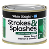 White Knight 100ml Ripple Green Gloss Strokes And Splashes Paint