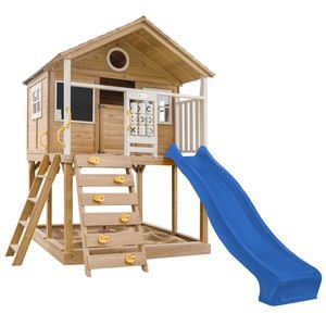 Lifespan Kids Warrigal Cubby House with 2.2m Blue Slide