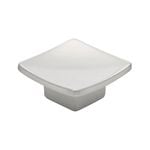Prestige 44mm Brushed Nickel Square Dish Knob