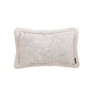 SOGA 30CM Romantic French Mosley Jacquard Lumbar Throw Pillows