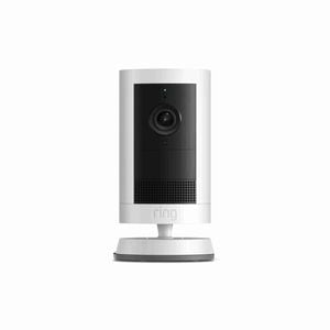 Ring White Outdoor Camera Plus 2K Battery