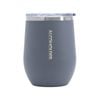 Stemless Vacuum Insulated Wine Tumbler 355ml (12oz) Cement Grey (Matte)
