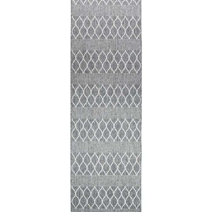 Long Island 6826 Gu6e 66x230 Grey Cream Runner