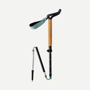 Decathlon | 1 Ultra-compact Trekking Pole-stick - Mt900 Ergonomic - Black - One Size