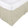 Bloomington Box Pleated Valance Bone Single