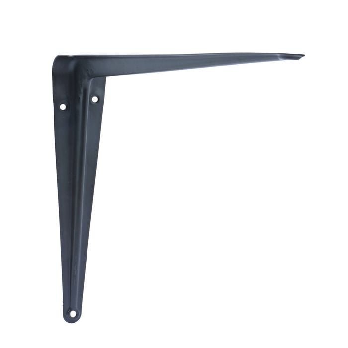 125 x 100mm Black London Angle Bracket - 24 Pack