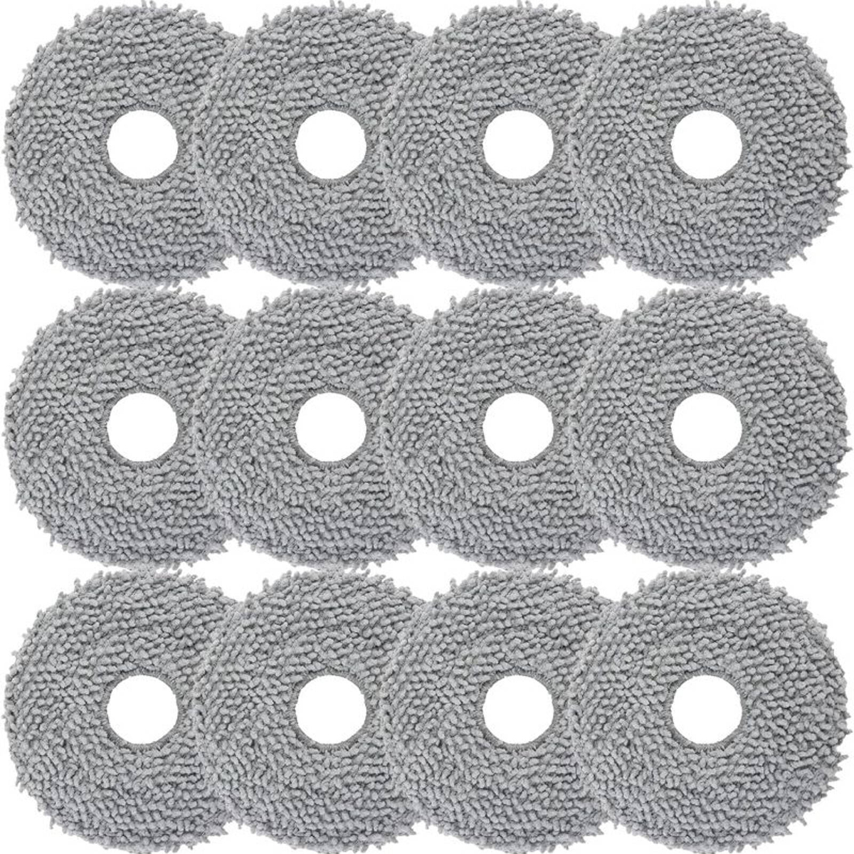 Hygieia 12x Mop Pads For Roborock Qrevo Series (curv, Edge, Master, C ...
