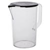 Bamix 16cm/1L Plastic Jug w/ Lid Kitchen Pitcher - Clear