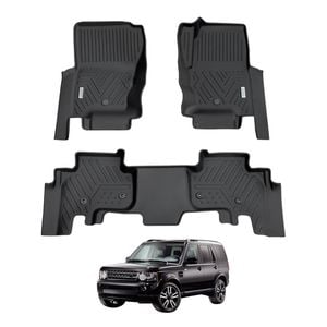 AUSGO Car Floor Mats for Land Rover Discovery 3 4 2004-2016 All-Weather Floor Liners
