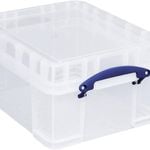Really Useful Box - 21 Litre Clear XL (Pack of 2)