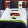 Bloomington Dude Basketball Embroidered Quilt Cover Set Single